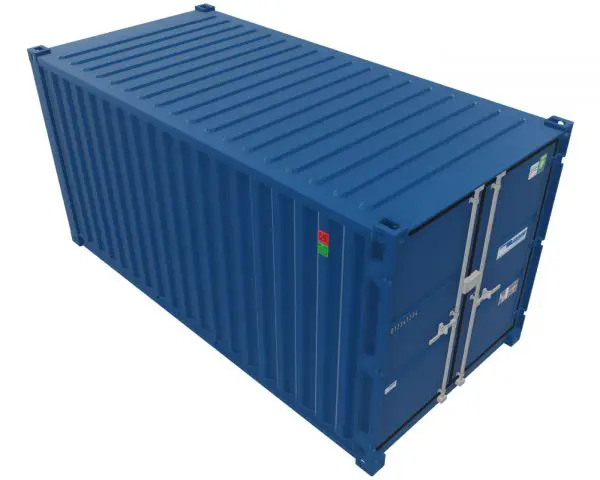15ft Shipping Container – Secure Steel Storage Container – Wind & Watertight (WWT) – Blue - Image 5
