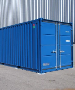 20ft Shipping Container – Secure Steel Storage Container – Wind & Watertight (WWT) – Blue