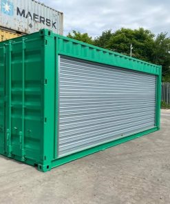 20ft Shipping Container with Full Side Roller Door for Sale Australia – Secure Roller Shutter Storage Container