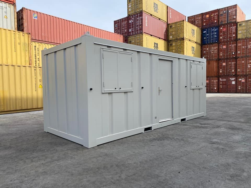 20ft Open Plan Office Container for Sale Australia – Portable Site Office Container - Image 4