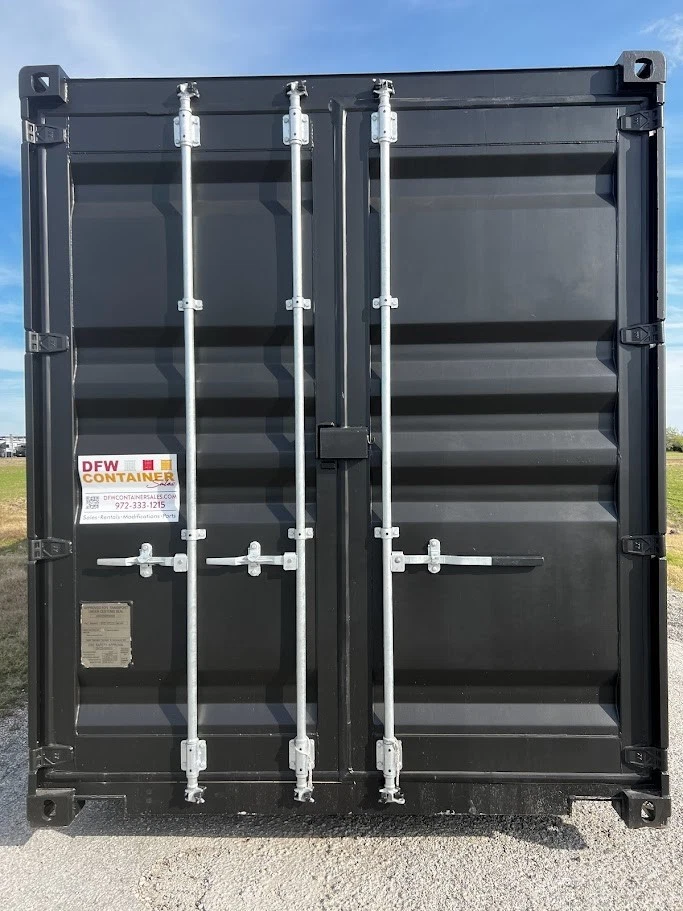 40ft Shipping Container with 3 Roll-Up Doors – One Trip Multi-Access Storage Container - Image 5