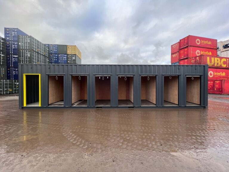 40ft High Cube 7-Bay Self Storage Container Complex – Multi Store Container Unit - Image 4