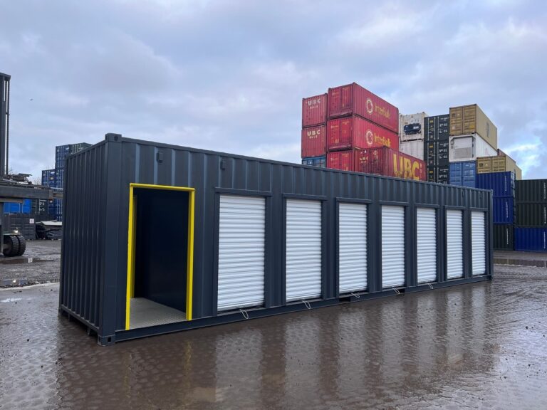 40ft High Cube 7-Bay Self Storage Container Complex – Multi Store Container Unit - Image 3