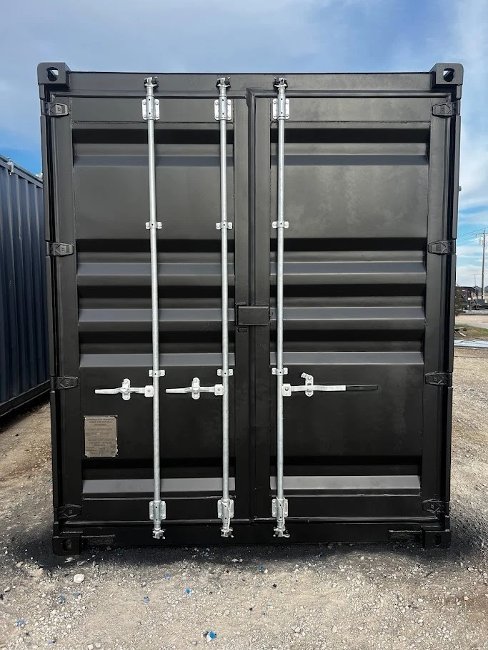 40ft Shipping Container with 3 Roll-Up Doors – One Trip Multi-Access Storage Container - Image 3