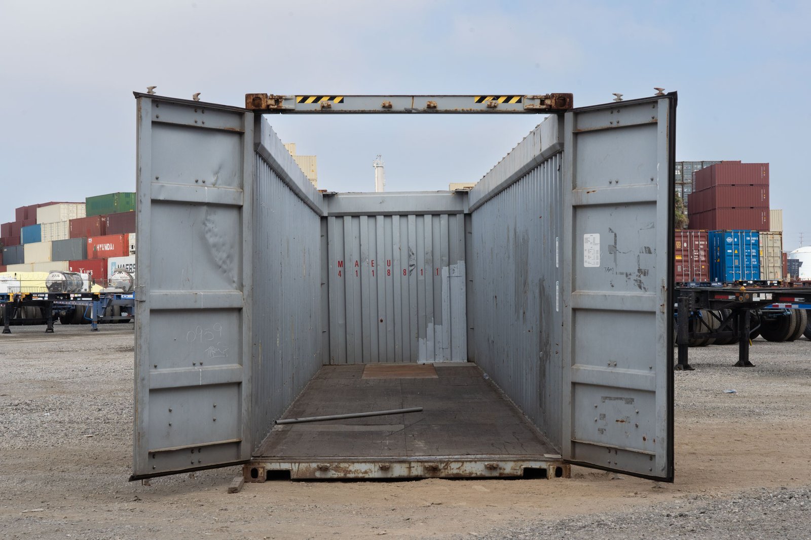 20ft Open Top Shipping Container for Sale Australia – Cargo Worthy Open Roof Container