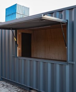 20ft Custom Container Kiosk for Sale Australia – Fully Converted Retail & Coffee Shop Container