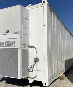 40ft High Cube Insulated Shipping Container with 5 Ton HVAC System | Climate Controlled Container