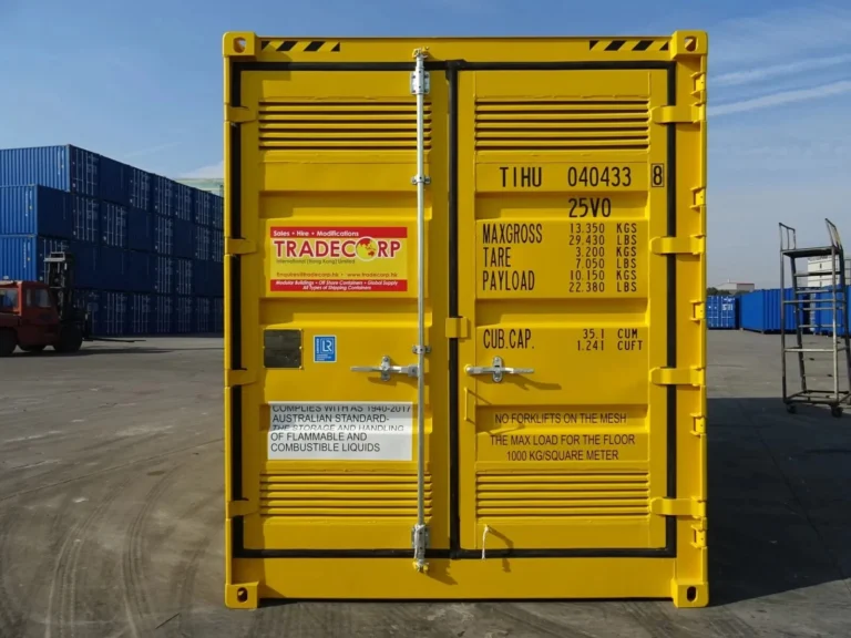 20ft Dangerous Goods Storage Container – DG Bunded Chemical Storage Container for Sale Australia - Image 8