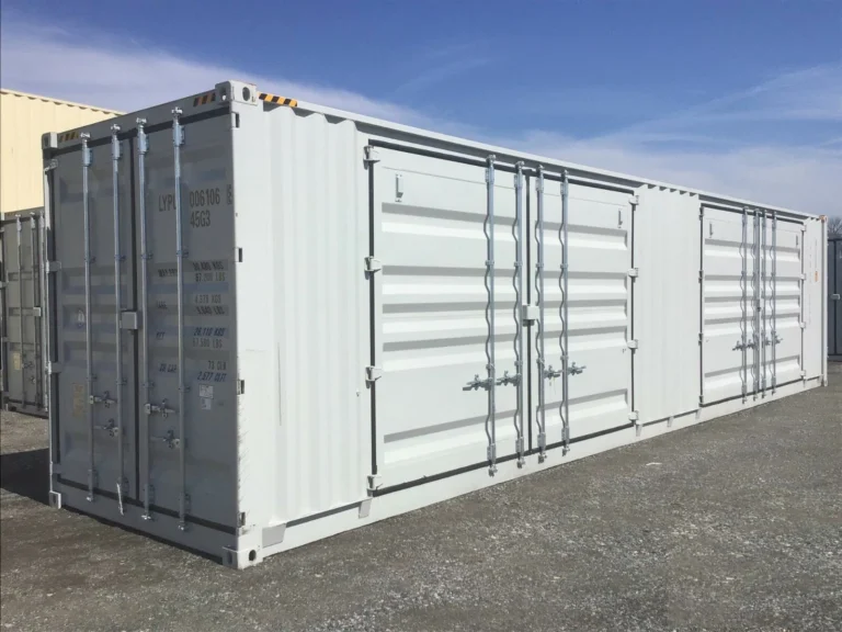 40ft High Cube One Trip Shipping Container with Dual Side Access Doors