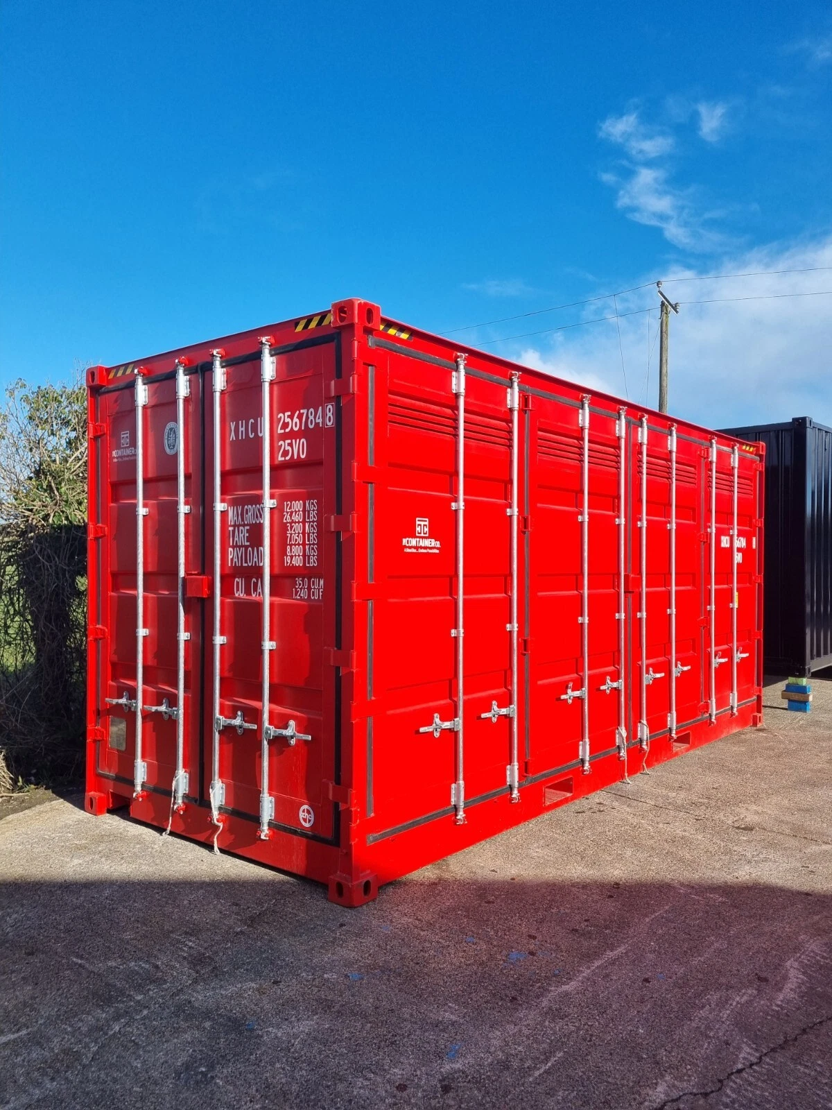 20ft Hazardous Goods Bunded Container – DG Dangerous Goods Storage Container for Sale Australia - Image 2