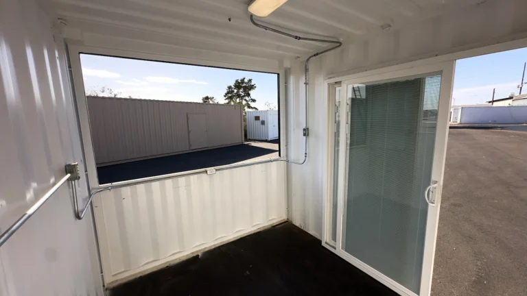 10ft Pop-Up Container Kiosk with Sliding Glass Door – Portable Retail & Food Service Container Australia - Image 3