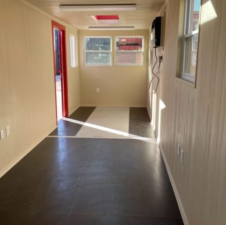 40ft Portable Site Office Container with Bathroom & Air Conditioning – Modified Shipping Container Office - Image 6