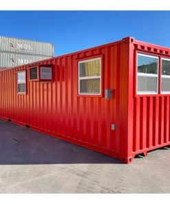 40ft Portable Site Office Container with Bathroom & Air Conditioning – Modified Shipping Container Office