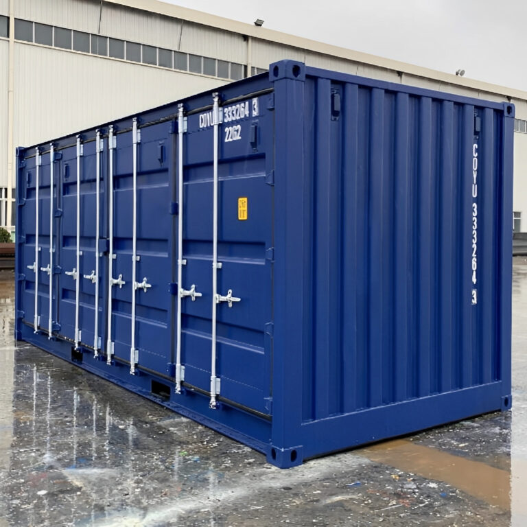 20ft Full Side Opening Shipping Container – One Trip New | Full Side Access | CSC Plated - Image 2