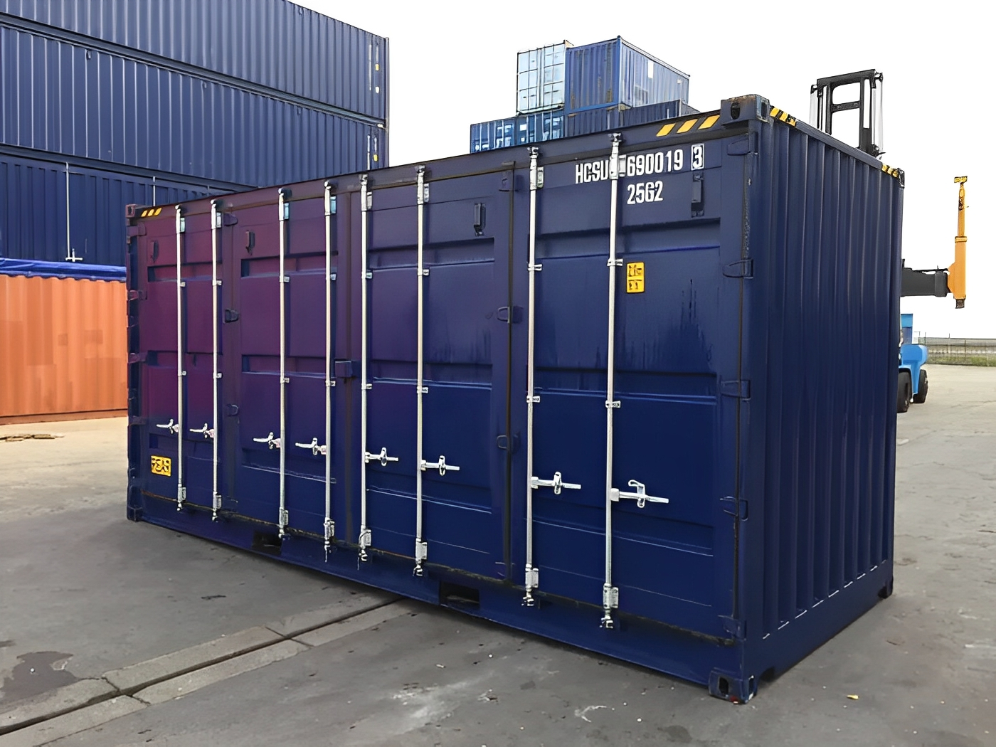 20ft High Cube Full Side Opening Shipping Container – One Trip New | CSC Certified - Image 6