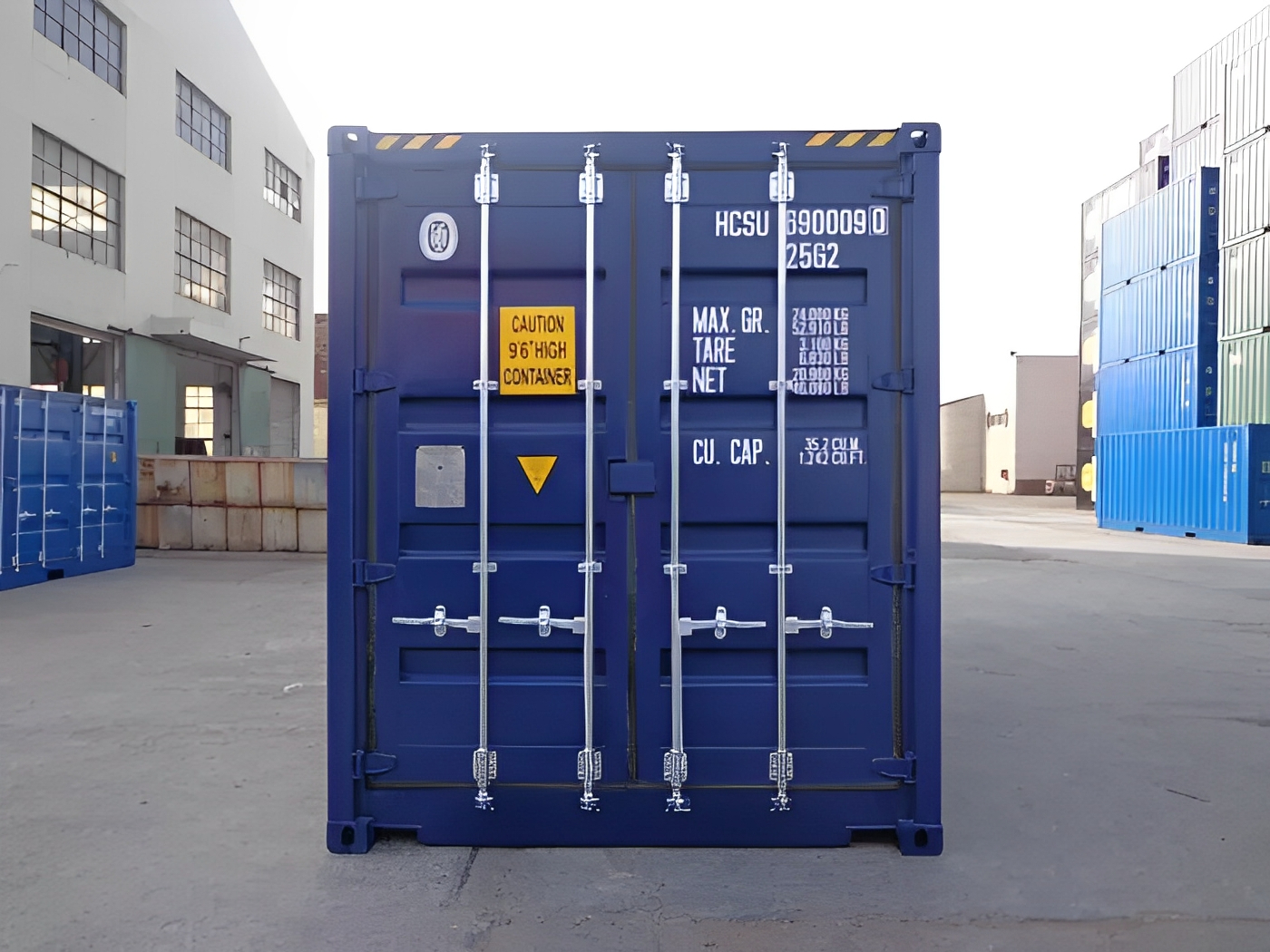 20ft High Cube Full Side Opening Shipping Container – One Trip New | CSC Certified - Image 4