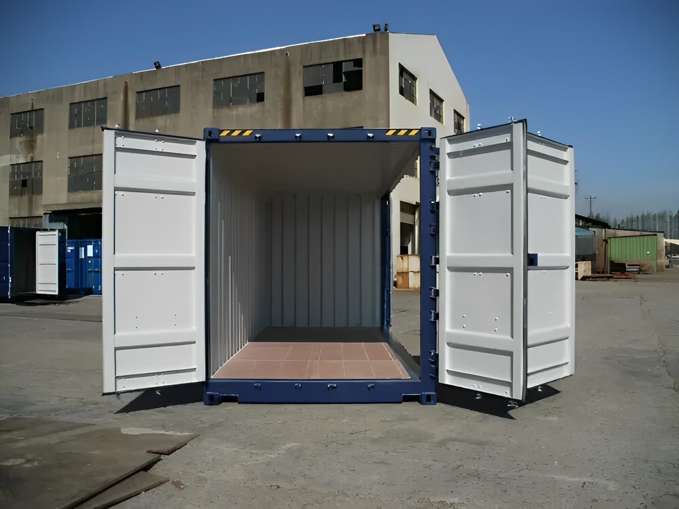 20ft High Cube Full Side Opening Shipping Container – One Trip New | CSC Certified - Image 2