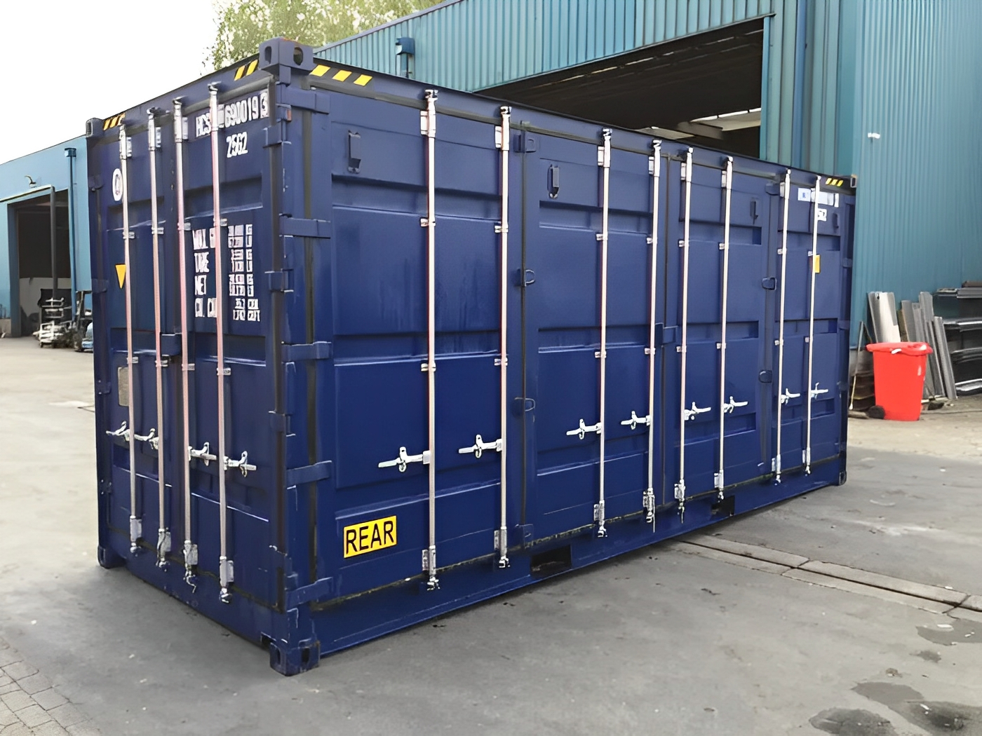 20ft High Cube Full Side Opening Shipping Container – One Trip New | CSC Certified - Image 5