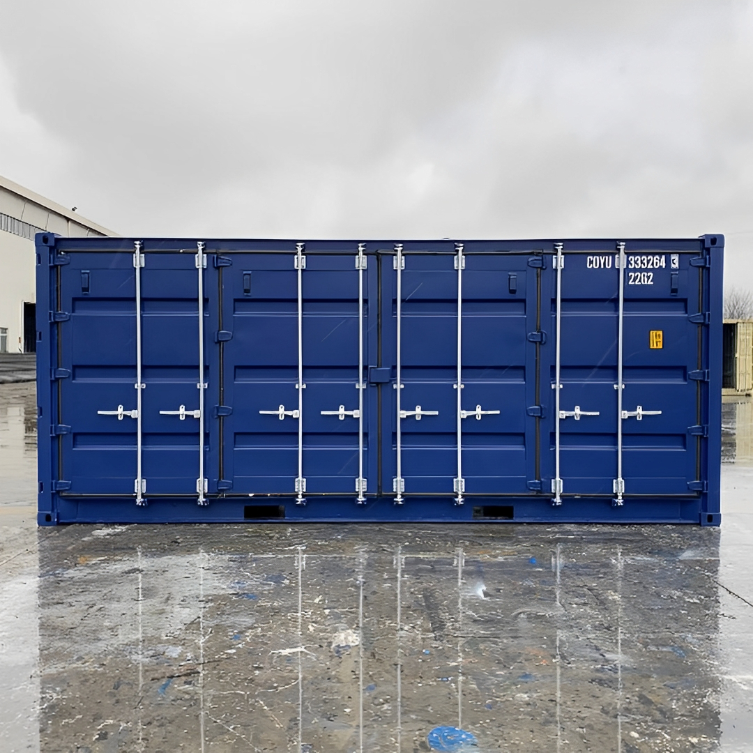 20ft Full Side Opening Shipping Container – One Trip New | Full Side Access | CSC Plated - Image 5