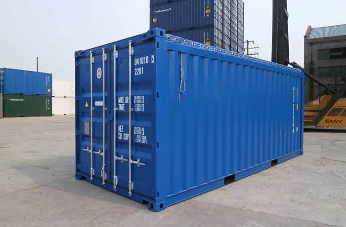 20ft Open Top Shipping Container – New One Trip | Removable Tarpaulin Roof | CSC Certified - Image 4