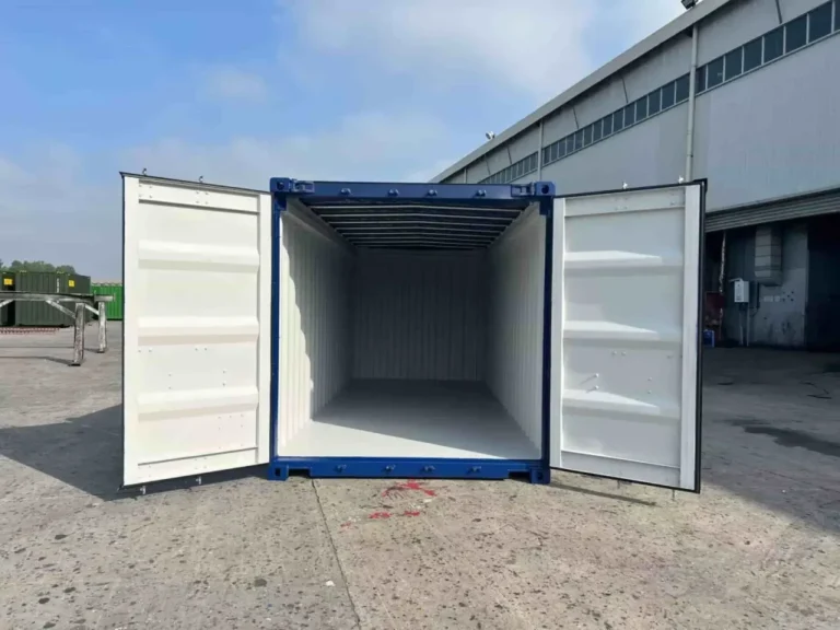 20ft Open Top Shipping Container – New One Trip | Removable Tarpaulin Roof | CSC Certified - Image 2