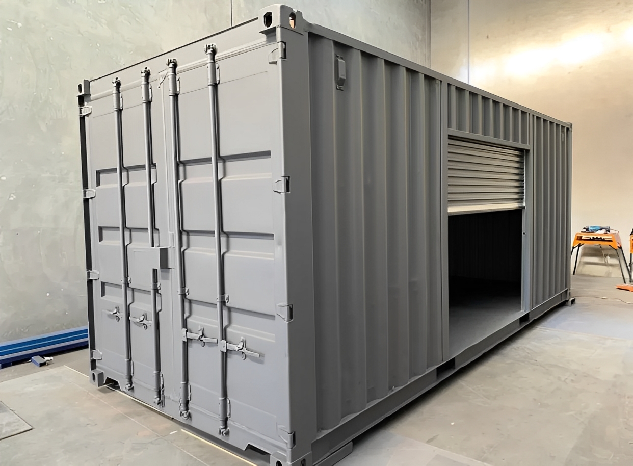 20ft Shipping Container with Side Roller Door – New Secure Storage Container