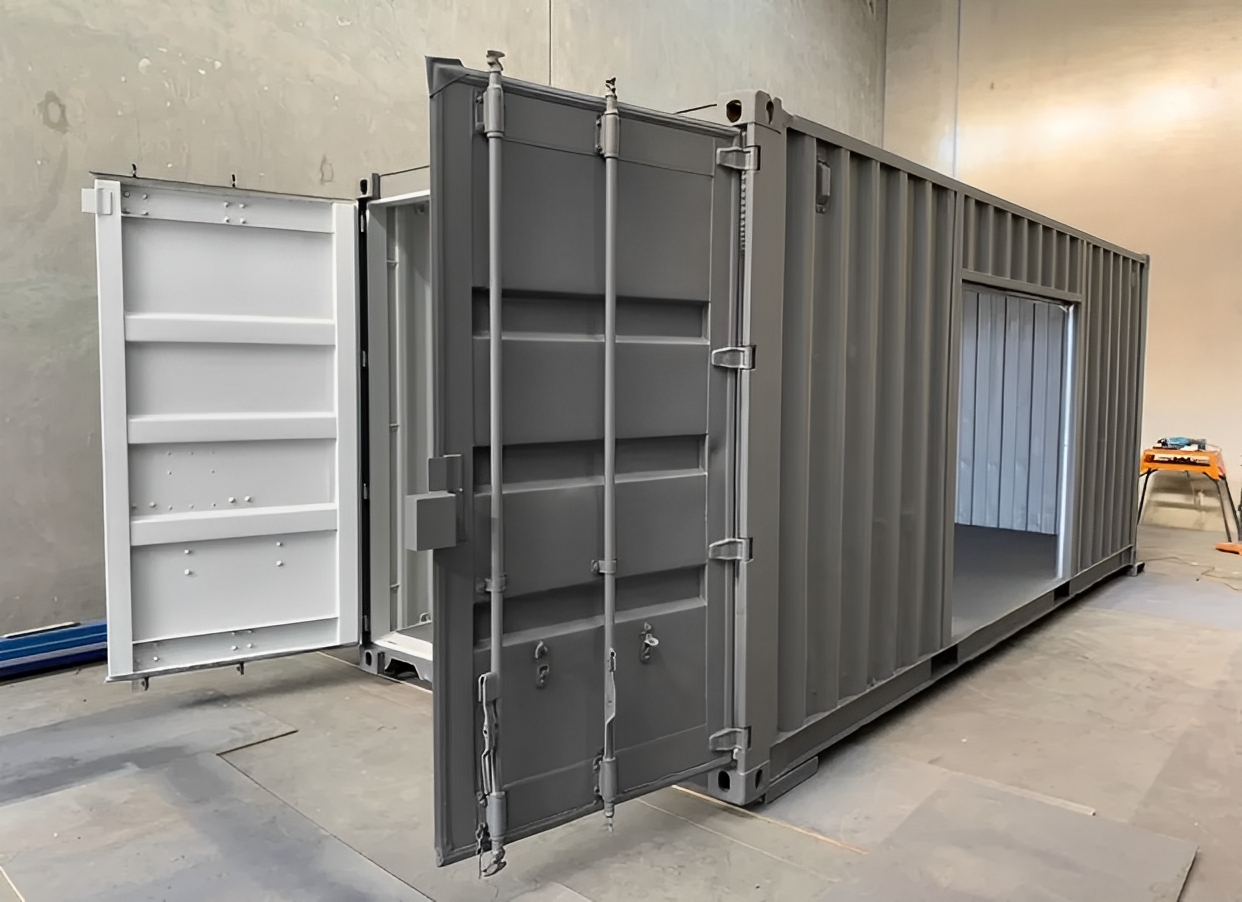 20ft Shipping Container with Side Roller Door – New Secure Storage Container - Image 4