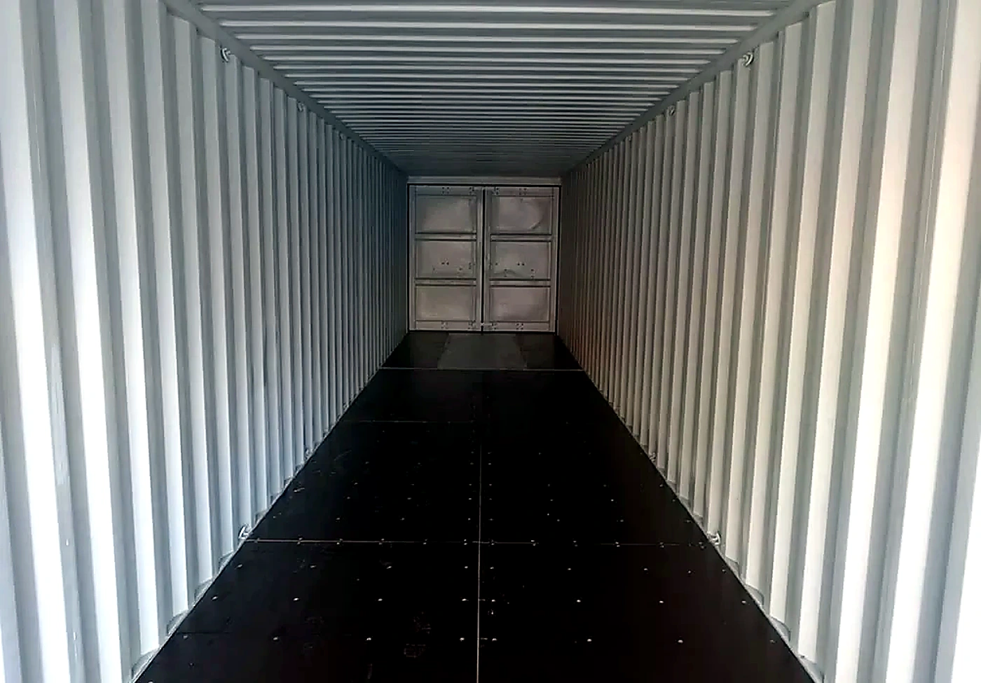 40ft Double Door Tunnel Shipping Container – New One Trip | Doors at Both Ends - Image 3