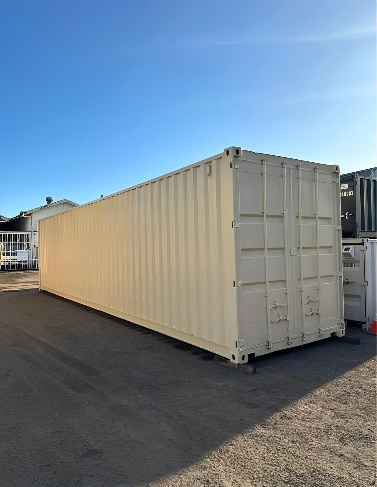 40ft Refurbished Shipping Container with Full-Width Roller Door – Secure Storage Unit - Image 4