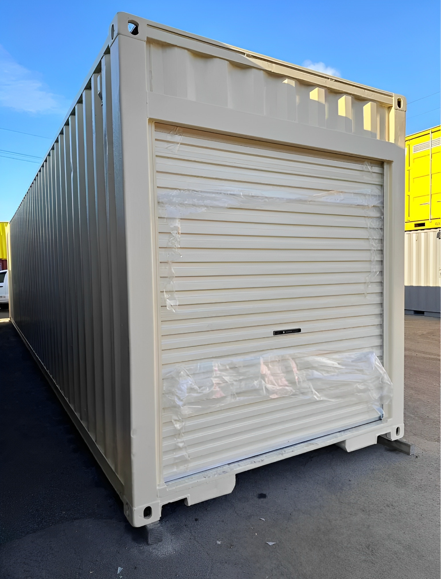 40ft Refurbished Shipping Container with Full-Width Roller Door – Secure Storage Unit - Image 5