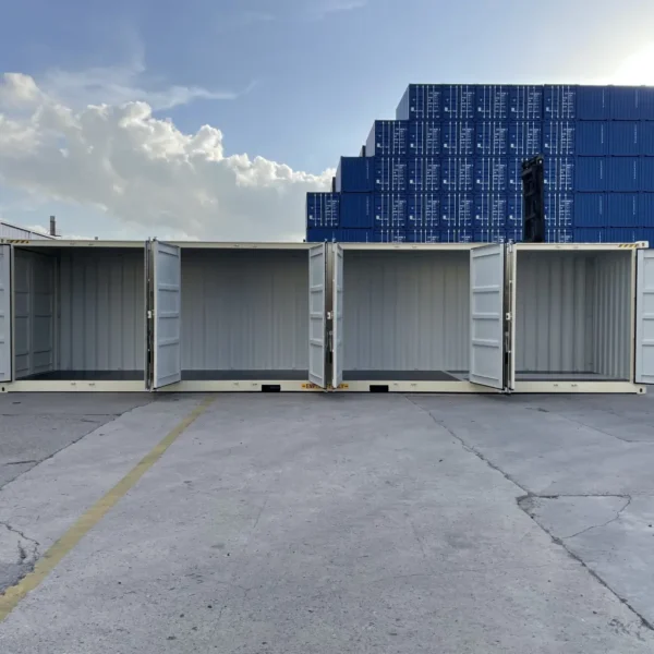 40ft High Cube Full Side Opening Shipping Container – New One Trip | Full Side Access
