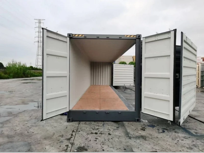 40ft High Cube Full Side Opening Shipping Container – One Trip New | Full Side Access - Image 2