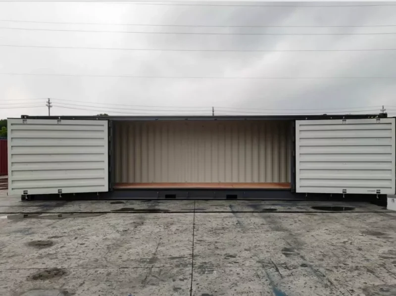 40ft High Cube Full Side Opening Shipping Container – One Trip New | Full Side Access