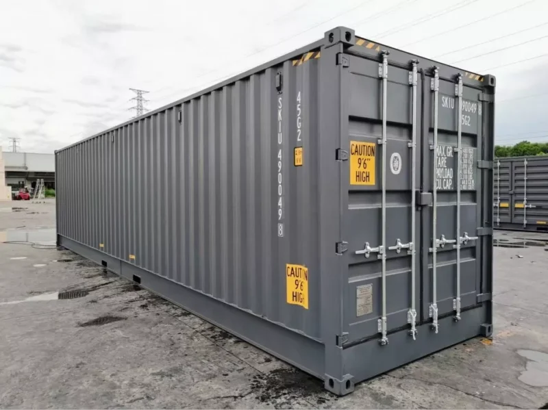 40ft High Cube Full Side Opening Shipping Container – One Trip New | Full Side Access - Image 5